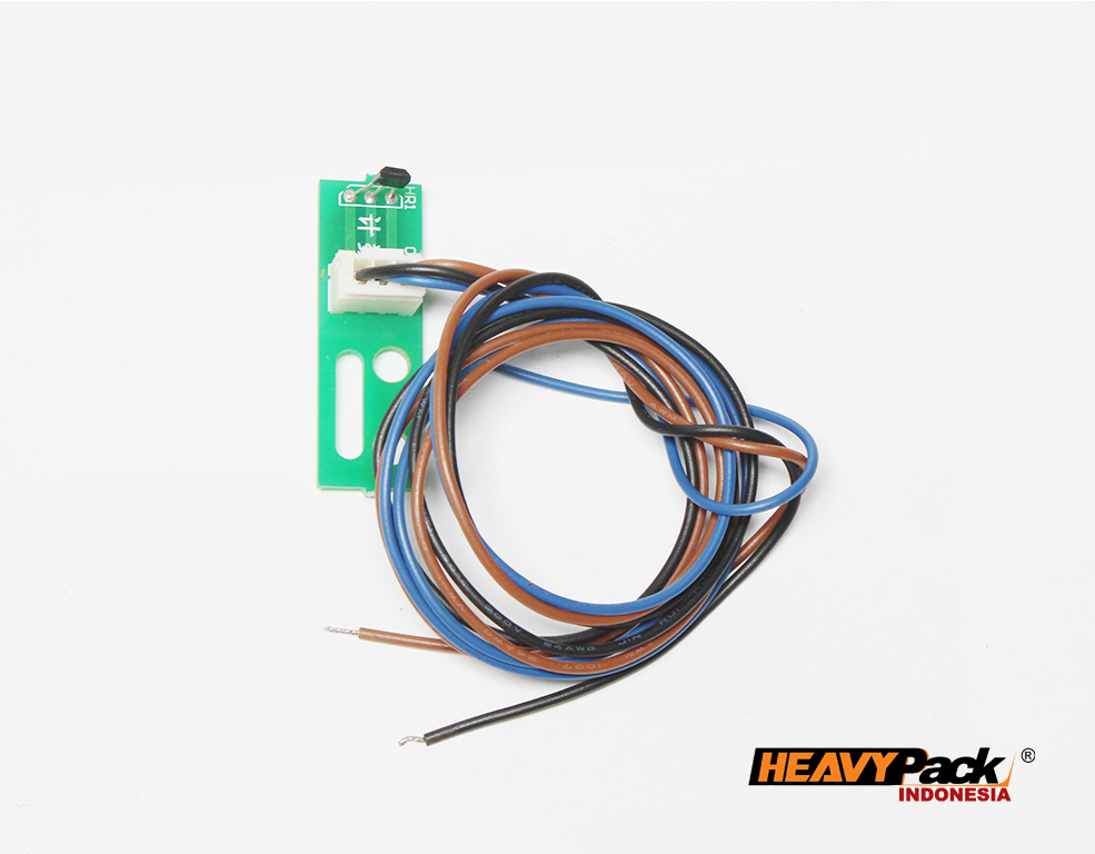 Sensor FOR Plastic FZL 500 berfungsi untuk mendeteksi guna penarikan plastic pada mesin FZL500